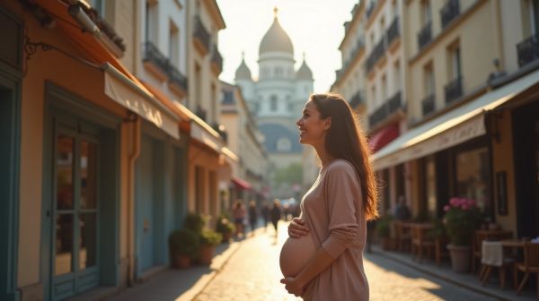Capturer la magie de votre grossesse à Paris
