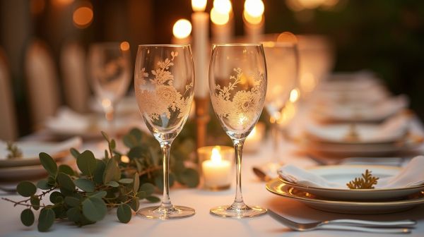 Personnaliser des verres gravés pour mariage et ravir vos invités