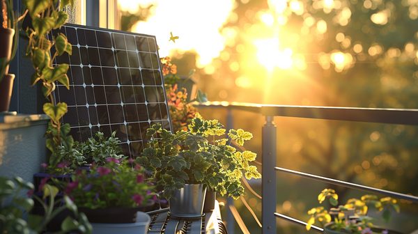 Transformez votre balcon en centrale éco avec un kit solaire